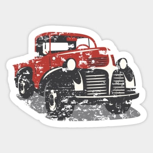 Distressed Pickup Sticker